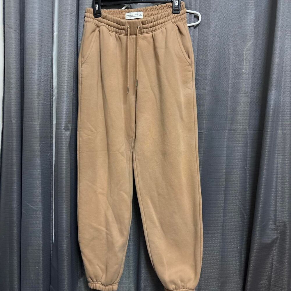Abercrombie-fitch Women's Tan and Brown Joggers-tracksuits